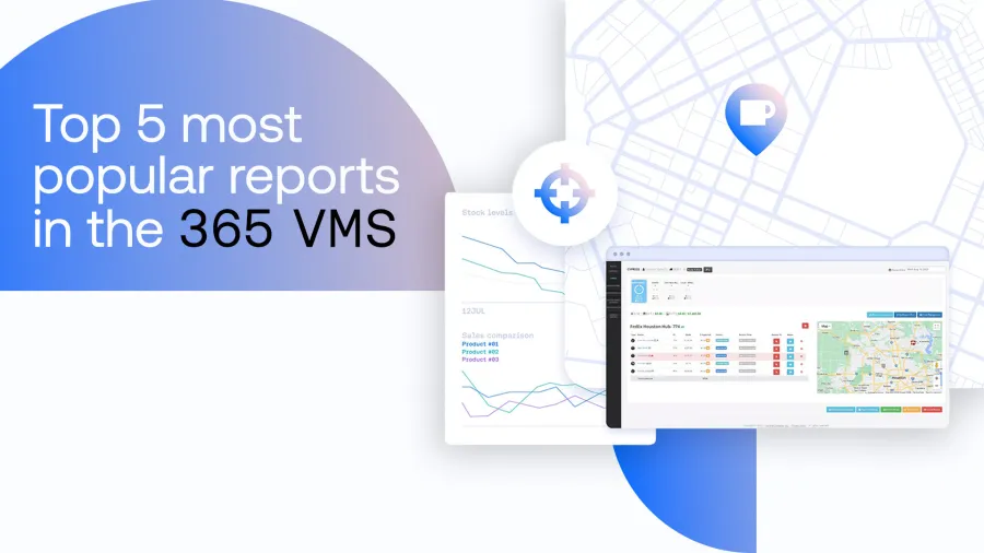 header | Top 5 Most Popular Reports in the 365 VMS.