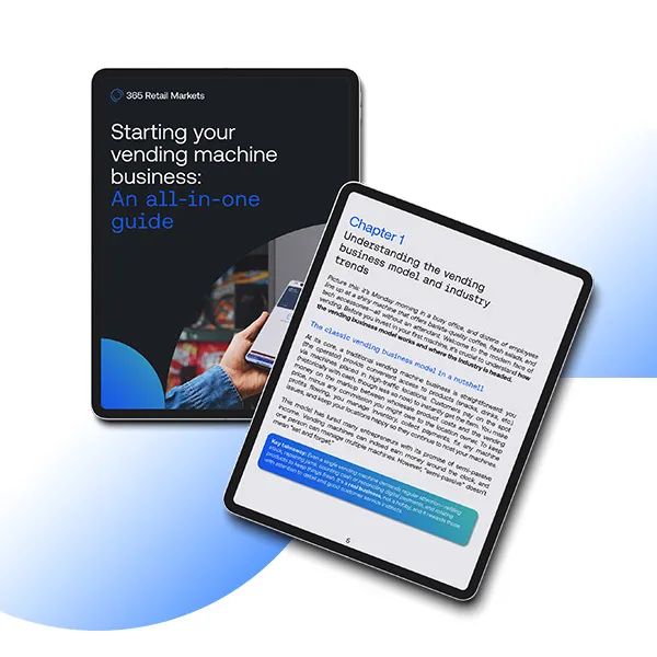 How to Start a Vending Machine Business eBook #2