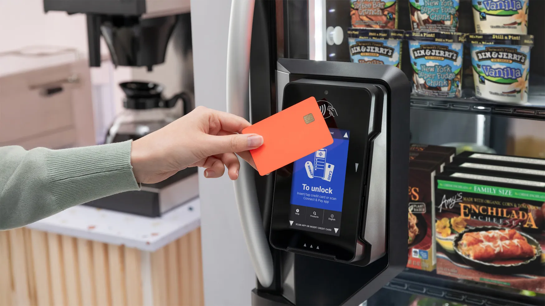 PicoFreezer Vision Unlock with Payment Card