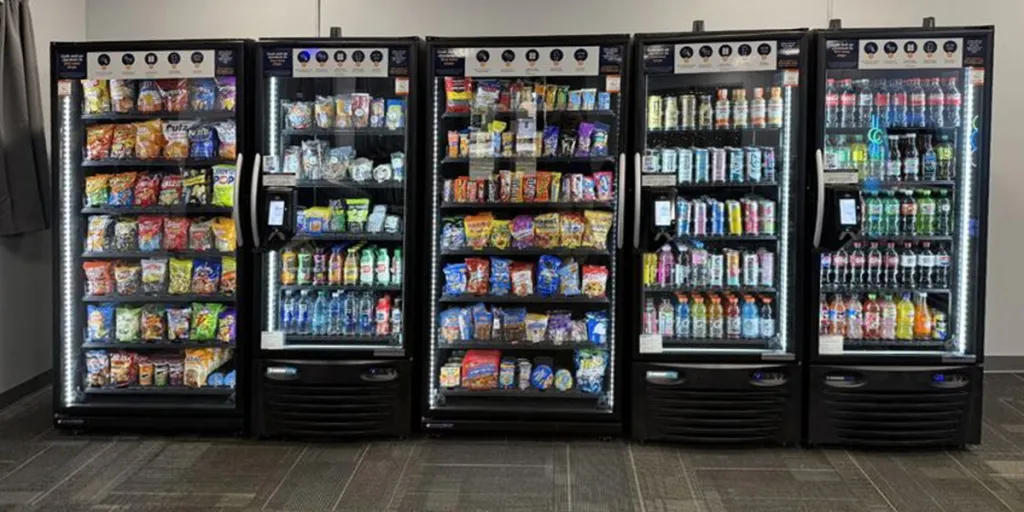 VisionLink vending bank for smart stores - Customer behavior in unattended retail, Unattended retail analytics, Vending machine sales data