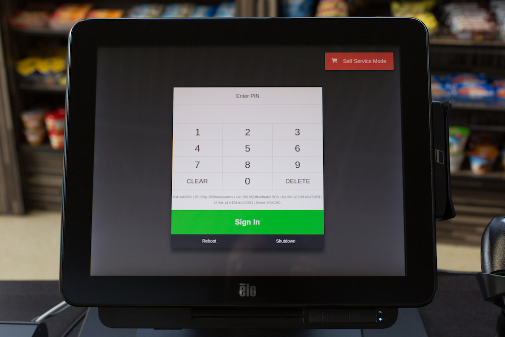 ReadyTouch in Self-service Mode