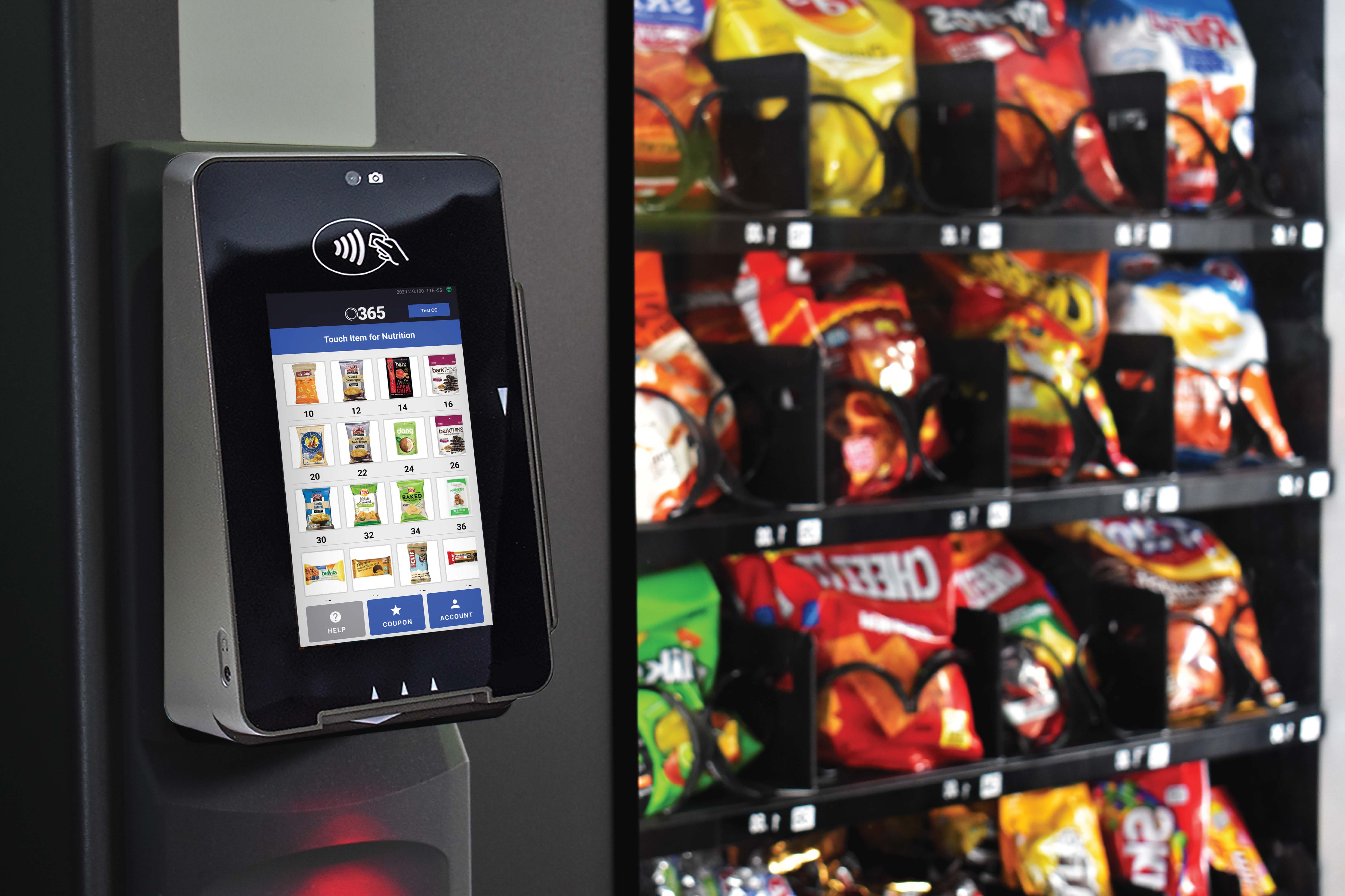 Smart Vending Breakroom payment methods